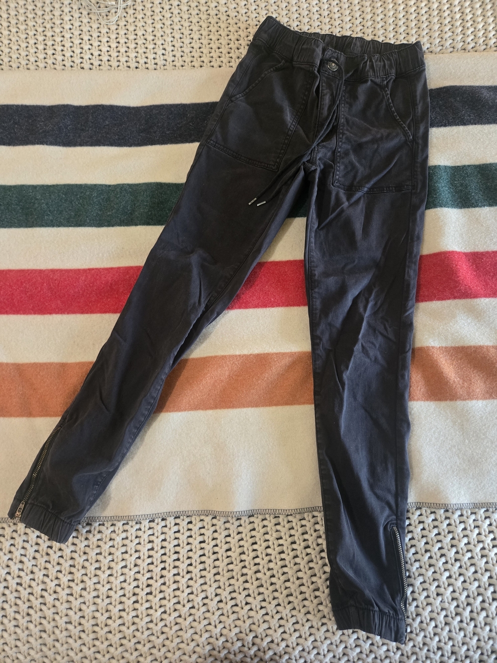 American Eagle Outfitters Black Super Stretch Joggers